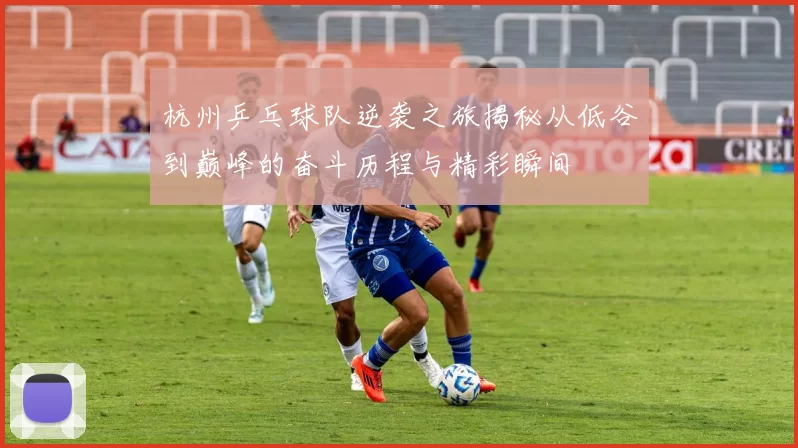 杭州乒乓球队逆袭之旅揭秘从低谷到巅峰的奋斗历程与精彩瞬间